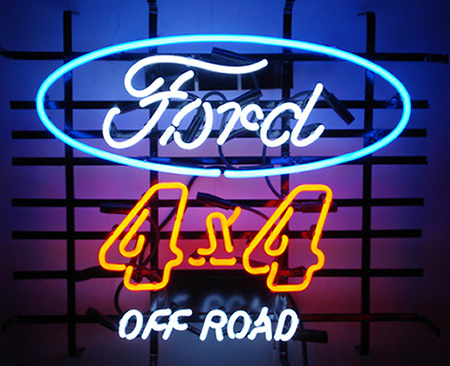 Ford 4x4 - sign, ford, neon, 4x4