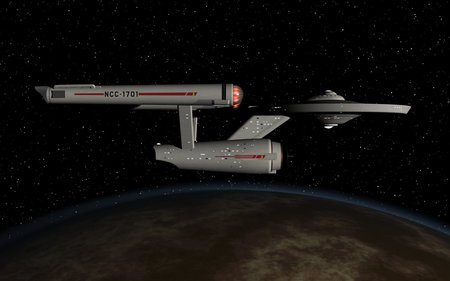 Star Trek - star, enterprise, ship, trek