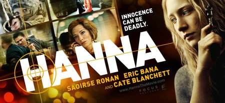 Hanna - h, movie, poster, hanna