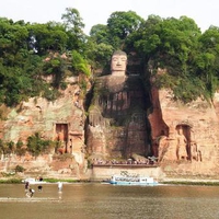 Leshan giant Budha, China (seven to the magic world)