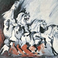 Arabs in Abstract - Horses F