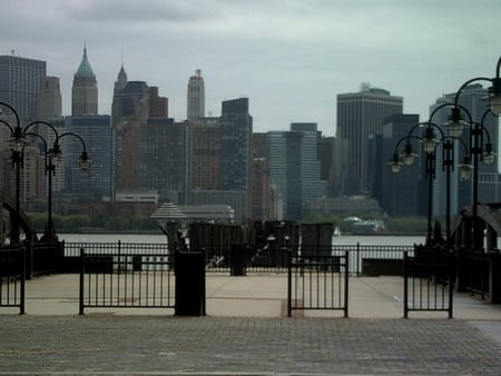 NYC - nj, water, gates, view