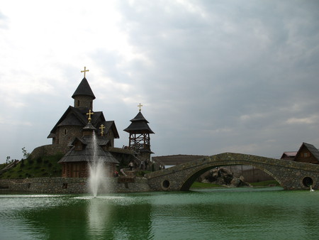 Ethno Village Stanisic Bosnia - ancient, mistic, sky, bridge