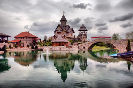 Skywatch reflections - clouds, water, beautiful, sky