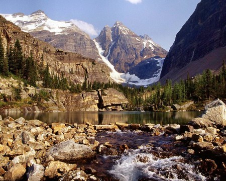 yoho park - parks, nature, mountain, outdoors