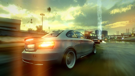 Blur - sportscar, fast, blur, video game, flash, racing, race, hd, car, speed