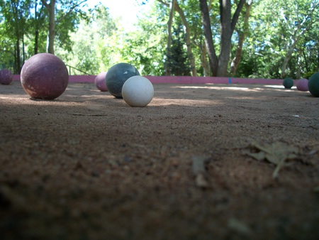 Game of Bocce - bocce, ball, court, game