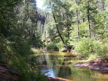 Lil Lazy River - calm, arizona, river, sedona