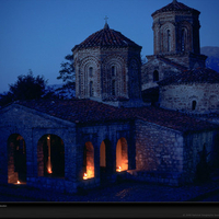 Church at night