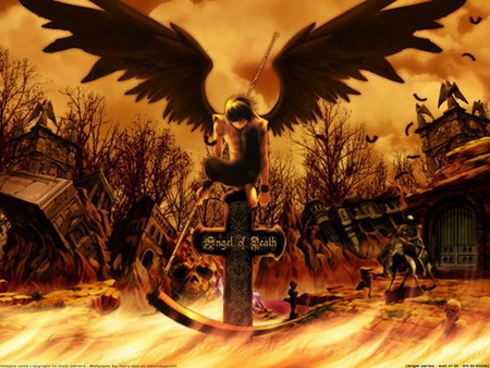 Wallpaper  Anime background, Angel of death, Anime wallpaper