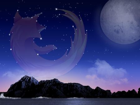 Firefox - firefox, stars, technology, sky