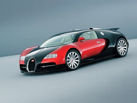 Bugatti EB 16-4 Veyron Red !!! - car, red, slety, bugatti, vehicle