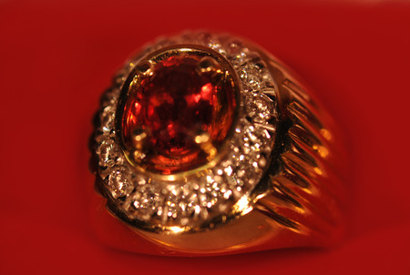 red ruby - ring, gem, jewelry