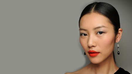 Earrings - earrings, lips, female, red, model