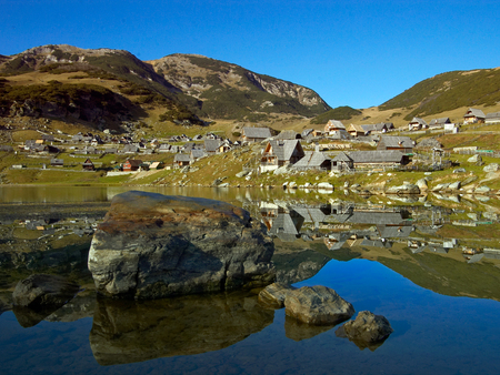 Prokoško Lake - nature, lake, mountains, reflection, peace, sky