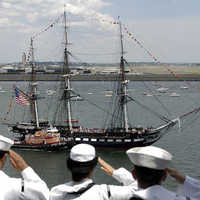 THE USS CONSTITION-(OLD IRONSIDE)