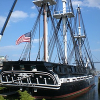 THE USS CONSTITUTION-(OLD IRONSIDE)