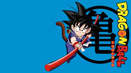 Son Goku - kid, blue, stronger, dragon ball, goku