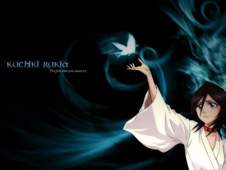 Kuchiki Rukia - butterfly, bleach, kuchiki, rukia