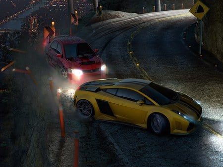 Need for Speed - speed, racing, night, nfs, carbon, fast, car, need for speed, adventure, video game, race