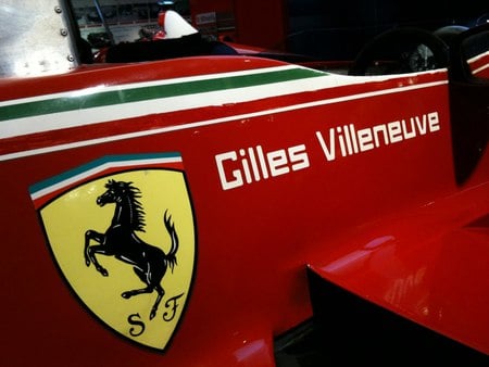 Gilles F1 Car - ferrari, formula 1, f1, gilles villeneuve