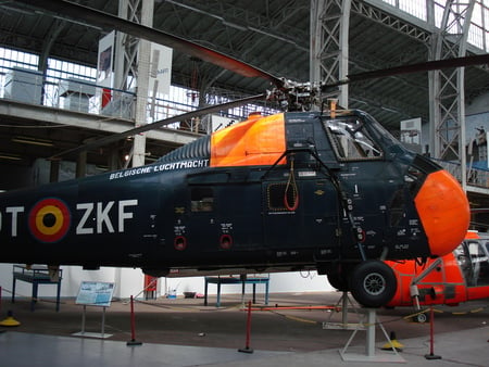 search and rescue helicopter - rescue, museum, helicopter, brussels