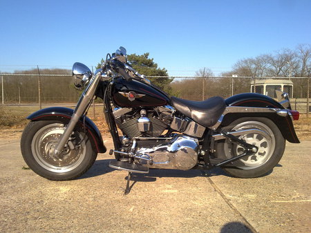 Harley-Davidson - flstfi, fat boy, twincam, harley-davidson