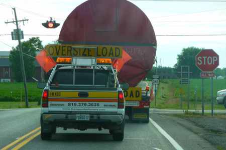 Oversize Loads - semis, over size loads, big rigs, transportaion