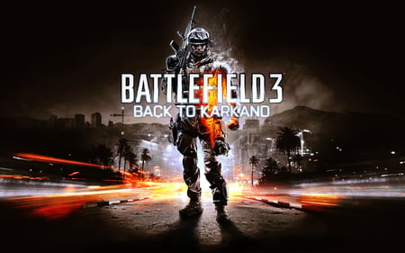 battlefield 3 - soldier, background, game, battlefield