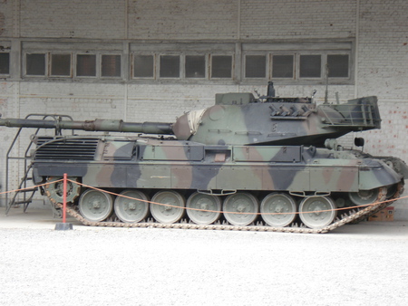 leopard tank - museum, armour, tank