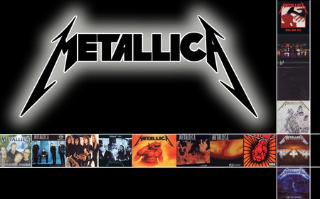 Metallica albums - symphony, anger, albums, all, black, metallica, garage, kill, lightning, accoustic