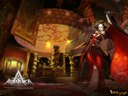 Atlantica - fantasy, anime, atlantica, atlantica online, girl, hd, video game