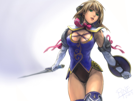 Soul Calibur - soul calibur, fantasy, anime, girl, video game