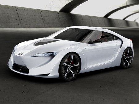 Toyota FT HS Concept - cars, ft hs, toyota, concept