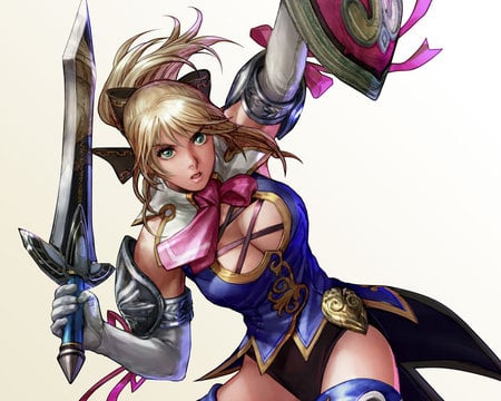 Cassandra - pretty, soul calibur, anime, soul calibur 4, hot, teen, girl, hd, cassandra, video game