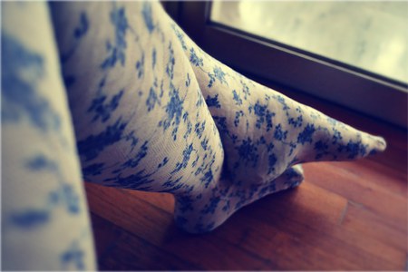 tights - white, sexy, tights, toes, blue, feet, cute, legs