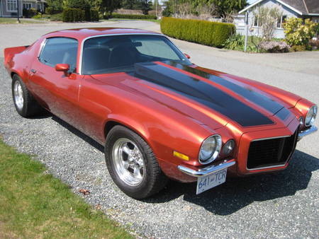 1973 Chevrolet Camaro Rally Sport - muscle car, classic, rally sport, 1973, chevy, camaro, gm