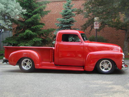 1951 Chevrolet custom truck - chevy, cool, hot rod, truck, gm, classic, 1951