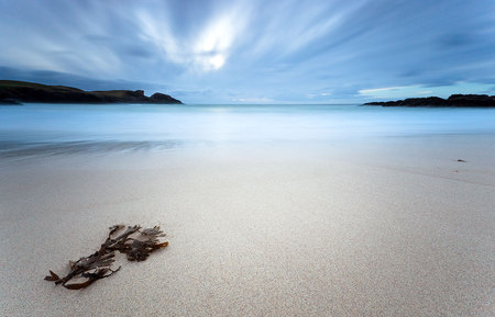 Clachtoll Bay - highlands, sky, scotland, sea