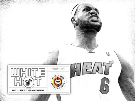 LeBron James - lebron james, miami heat, white hot, 2011 playoffs