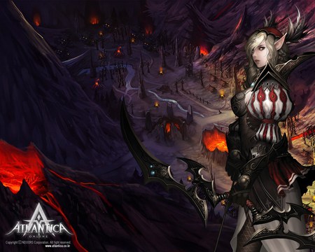 Atlantica - female, atlantica, teen, girl, cg, fantasy, atlantica online, hd, video game