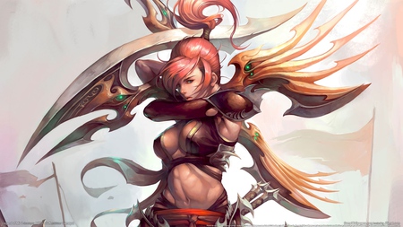 Legend of Mir - anime, girl, sword, cg, legend of mir 2, hd, legend of mir, action, adventure, video game