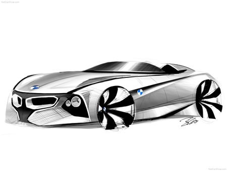 BMW Connected Drive Concept Scatch - fast, vehicle, bmw, car