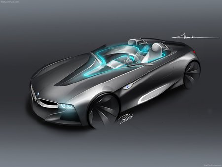 BMW Connected Drive Concept 3D - fast, vehicle, hot, car