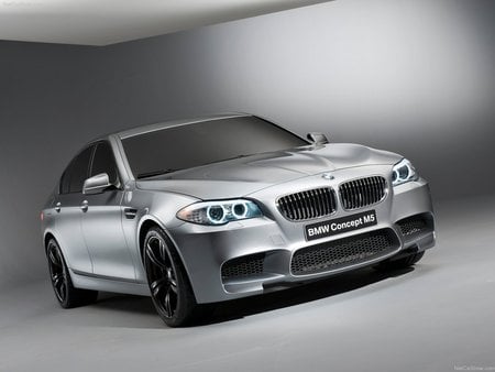 BMW M5 Concept - fast, vehicle, sedan, car