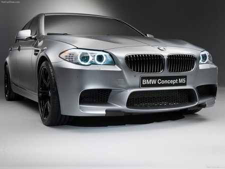 BMW M5 Concept - fast, vehicle, sedan, car