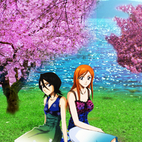 Rukia and Orihime