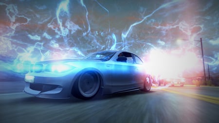 Blur - sportscar, fast, blur, video game, flash, stunning, race, hd, racing, car, speed, digital, chase