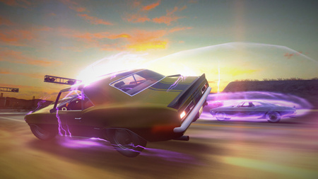 Flash - sportscar, fast, blur, video game, flash, stunning, race, hd, racing, car, speed, digital, chase