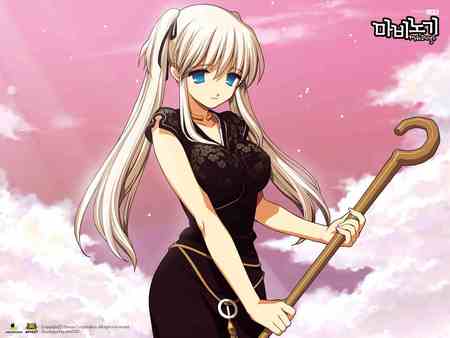 Mabinogi - Nao Pink - white hair, game, anime, mabinogi, nao